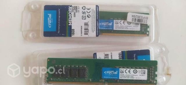 Memoria RAM PC crucial 8GB DDR4
