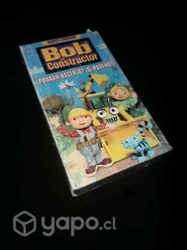 Película Bob El constructor Podrán hacerlo vhs