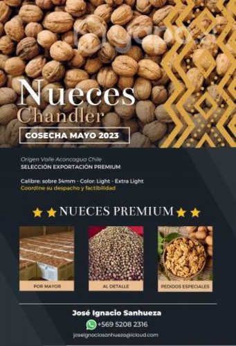 Venta Nueces Chandler - Cosecha 2023