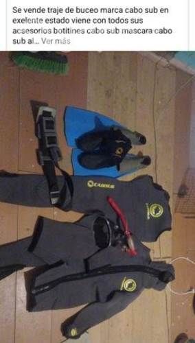 Traje de buceo