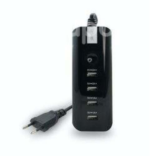 Multi-cargador 4 usb / 4,2a-negro mlab