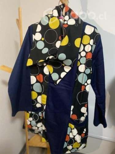 Abrigo colorido de genero XL