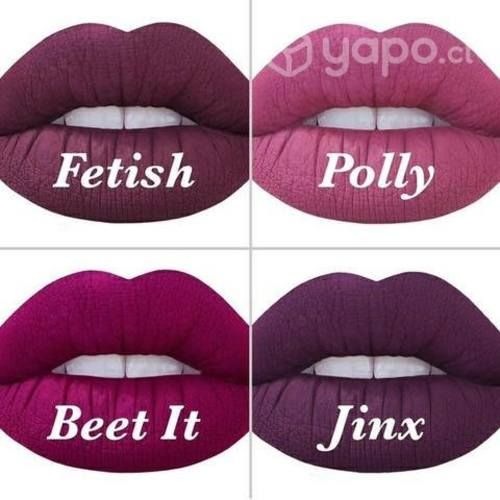Velvetines Beet It Labiales Líquidos de Lime Crime