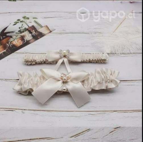 Liga, Cojín de anillos, cinturón para mujer