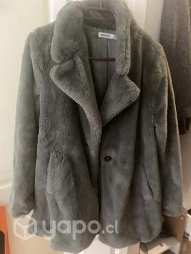 Abrigo verde marengo talla M mujer