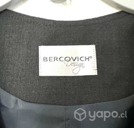 Chalequin 45% Lana Marca Bercovich Talla 42 Gris