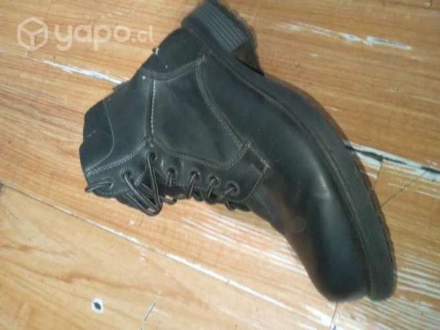 Botas cuero negro GUANTE