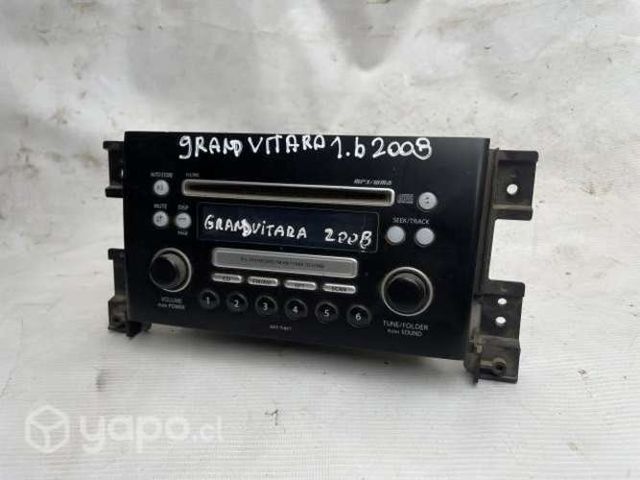 Radio Vehículo Suzuki Grand Vitara 2008