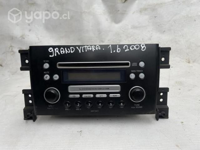 Radio Vehículo Suzuki Grand Vitara 1.6 2009