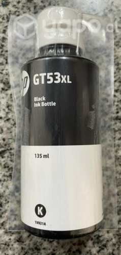 Tinta Negra HP GT53 XL 135 ML Original sellada