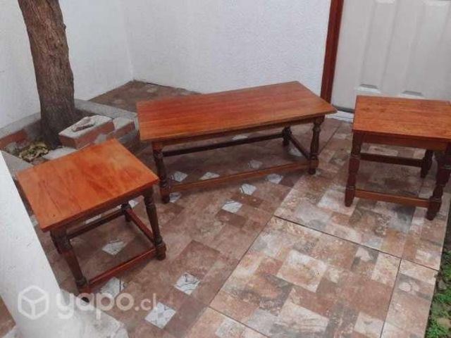 Trío de mesas de centro