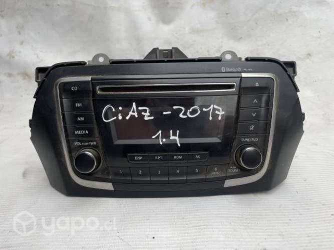 Radio Vehículo Suzuki Ciaz 2017