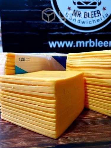Queso cheddar laminado