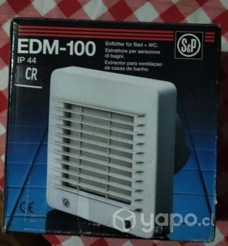 Extractor de aire para baño EDM-100 CR