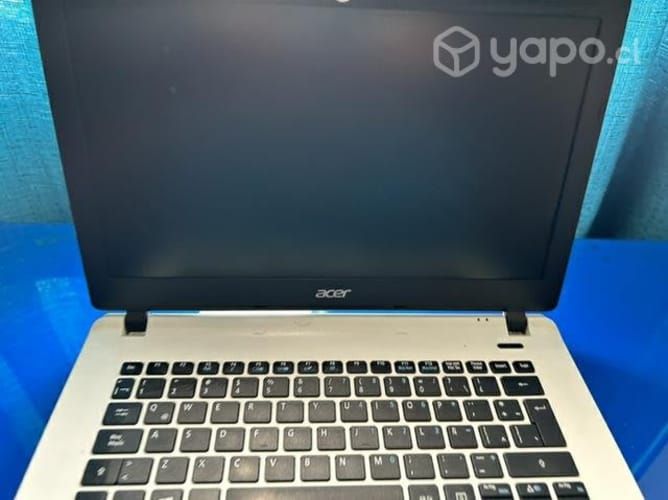 Notebook acer blanco