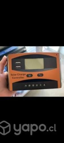 Regulador De Carga Controlador Panel Solar Digital