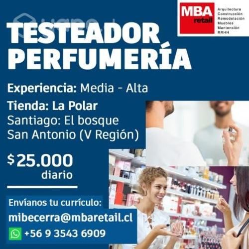 Testeador Perfumería