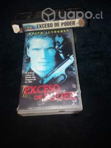 Película Exceso de poder vhs