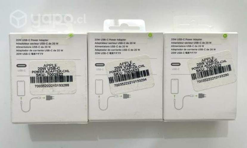 Adaptador 20W Apple Original