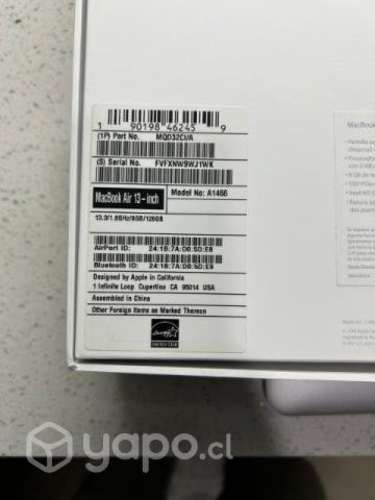Macbook Air 13 pulgadas