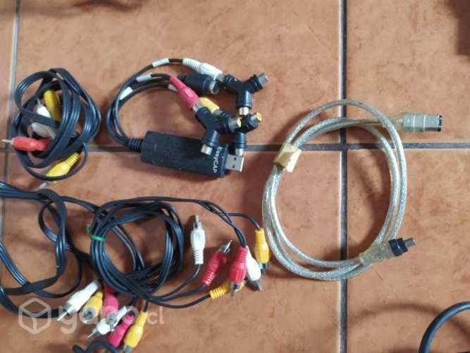 Lote de cables de todo tipo