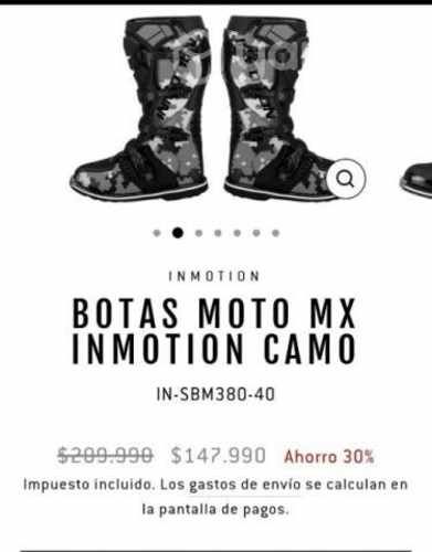 Botas para motos