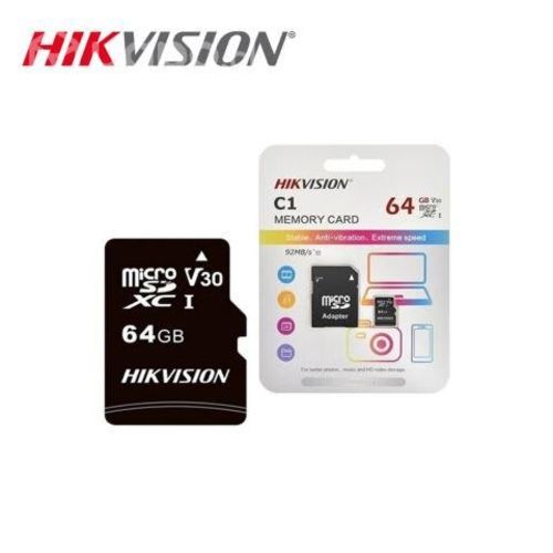 Memoria Micro SD 64Gb HIKVISION SHDC Clase 10 + Ad