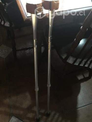 Muletas ajustables para niño