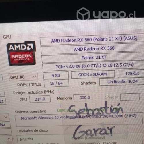 ASUS ROG Strix Radeon RX 560 4GB