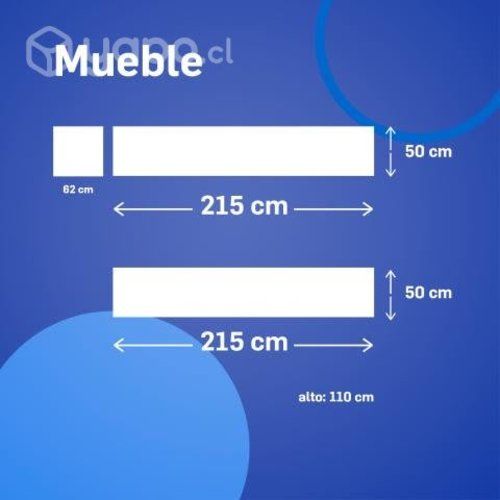 Mueble uso de vitrina