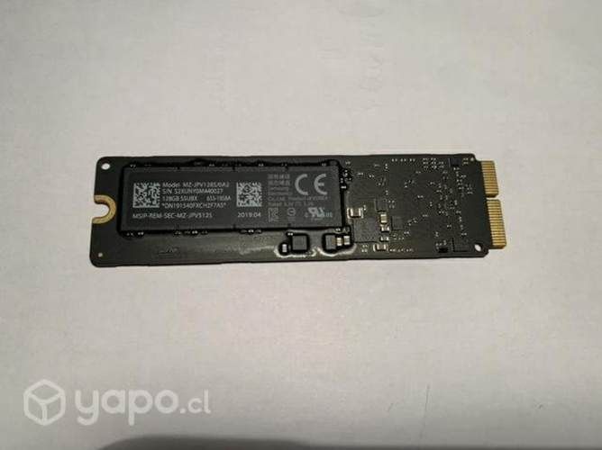 Disco MacBook Air 128 GB SSD M.2 (2017) Original