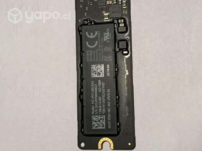 Disco MacBook Air 128 GB SSD M.2 (2017) Original