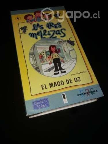 Película Las 3 mellizas; El mago de Oz vhs