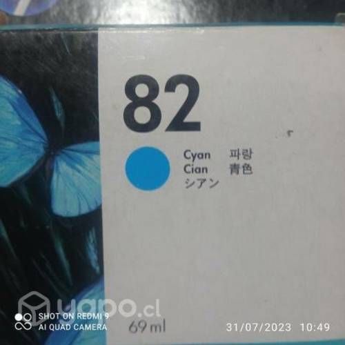 Tintas HP diversos modelos originales