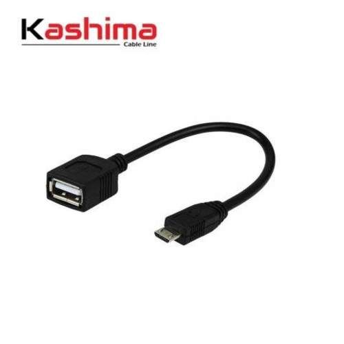 Adaptador micro USB macho a USB hembra OTG