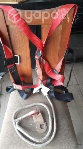 Cinturon de seguridad + cuerda cola de mono