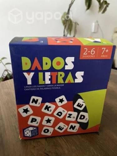 Juego dados y letras