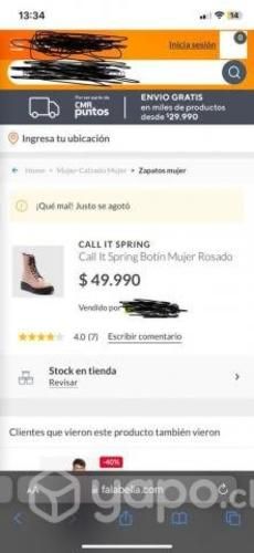 Botines Nuevos Call It Spring talla 38