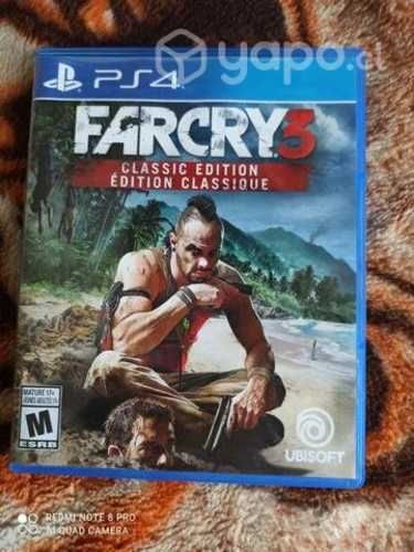 Juego de Far cry 3 ps4