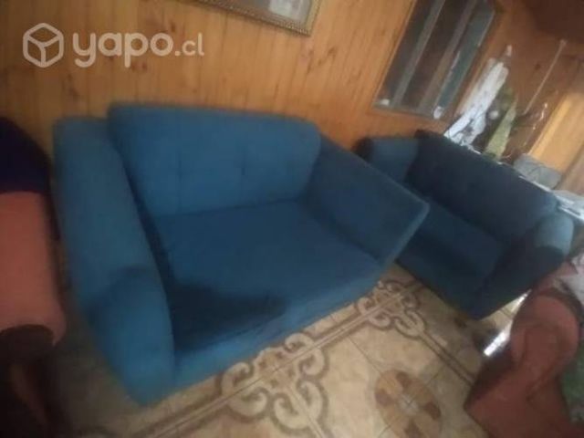 Sofas color turquesa