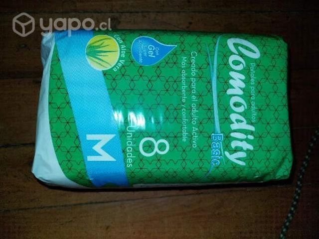 Pañales para adulto talla M variedad