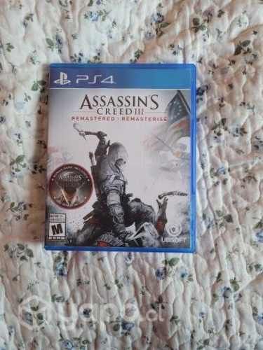 Assasins creed 3 ps4