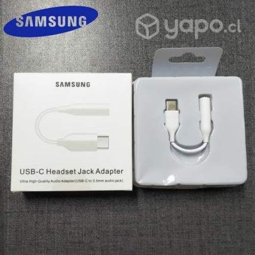 Adaptador de auriculares USB C a AUX de 3,5mm