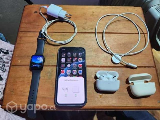 IPhone 12 Pro Max 256 gb Apple Watch y Apple airpo