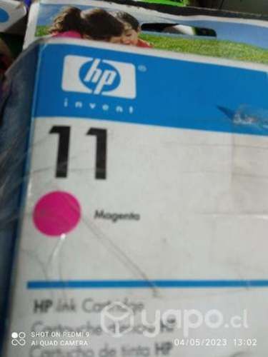 Tintas HP 11 colores originales