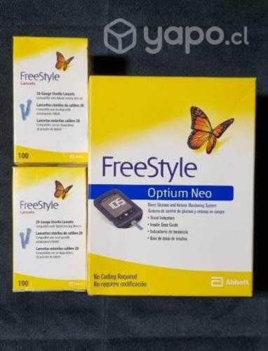 Glucometro Freestyle + 200 lancetas NUEVO SELLADO