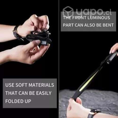 Linterna Led Frontal De Cintillo Cabeza Recargable