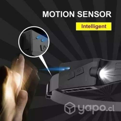 Linterna Led Frontal De Cintillo Cabeza Recargable