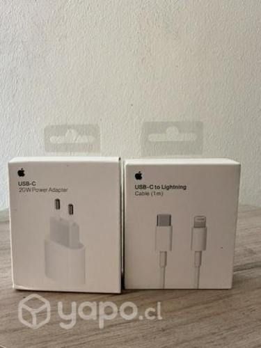 Cargador iPhone 20w nuevo