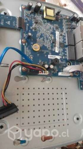 Gabador de camaras de seguridad NVR 8 canales POE